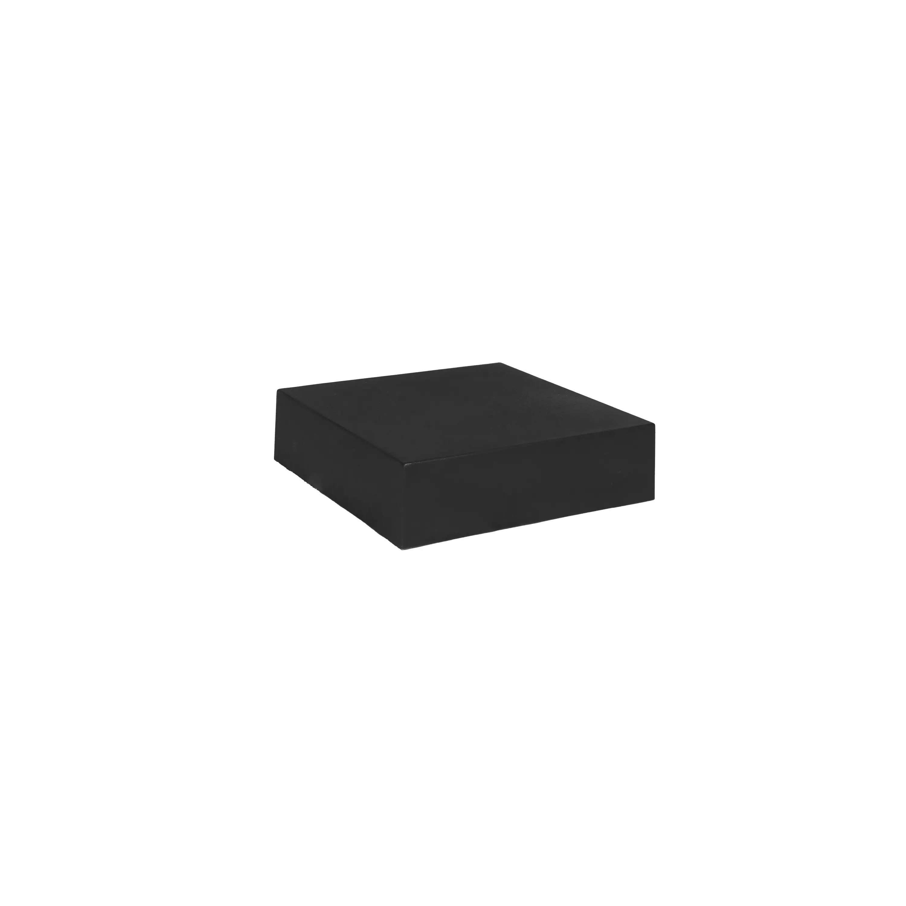 Aluminium post cap 75x75mm RAL 9005 for aluminium fence