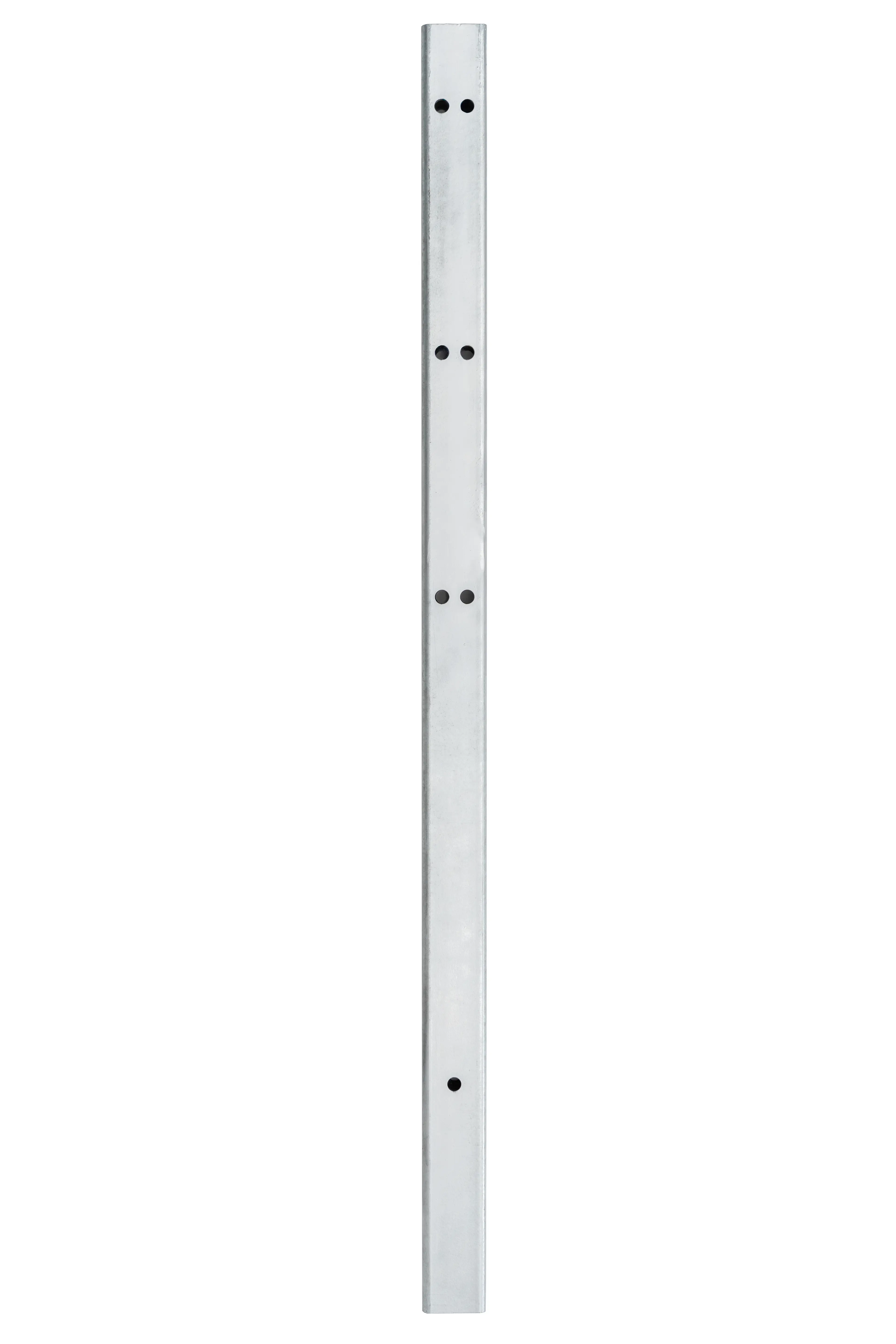 Poteau à sceller en aluminium pour structure modulaire