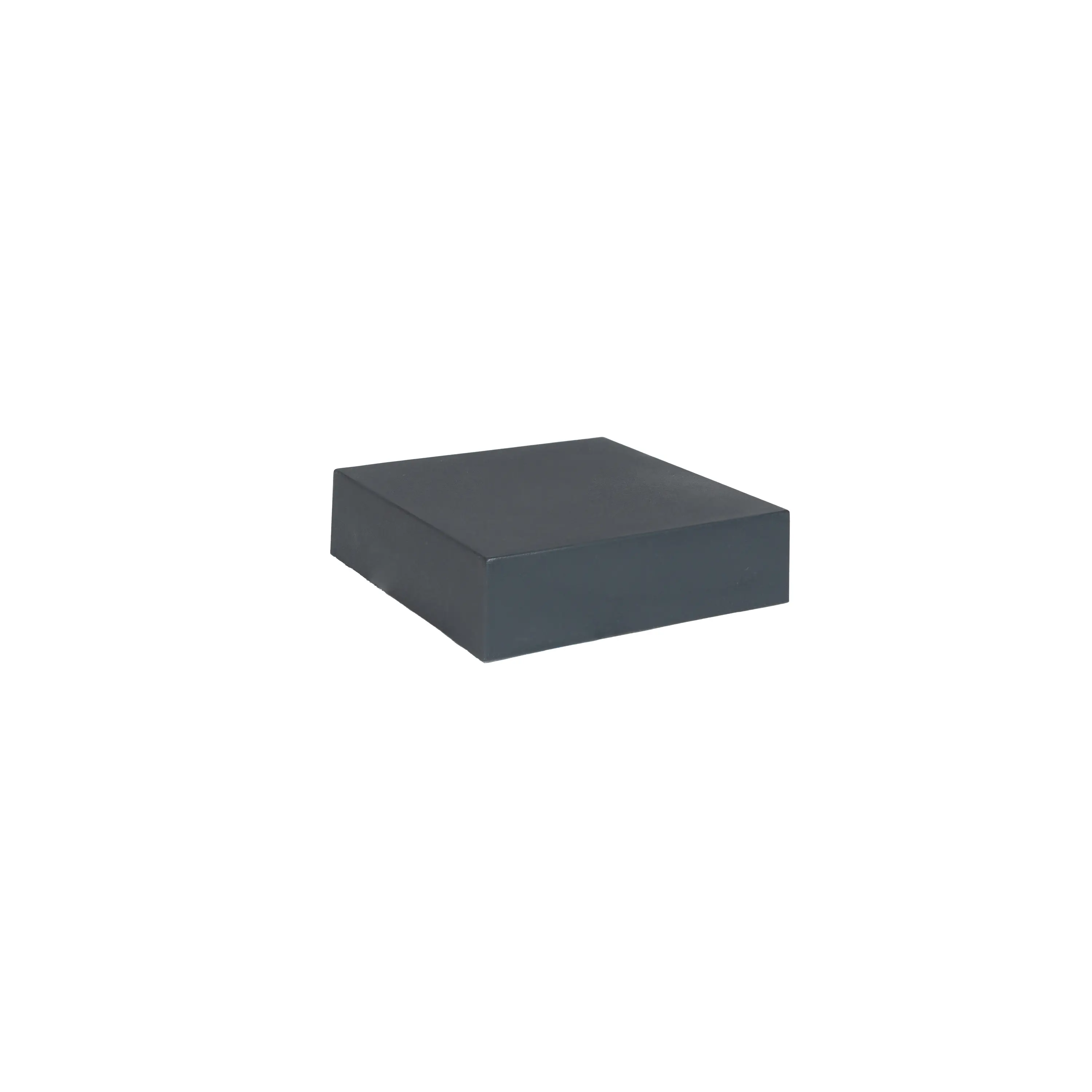 Aluminium post cap 75x75 mm with RAL 7016 finish