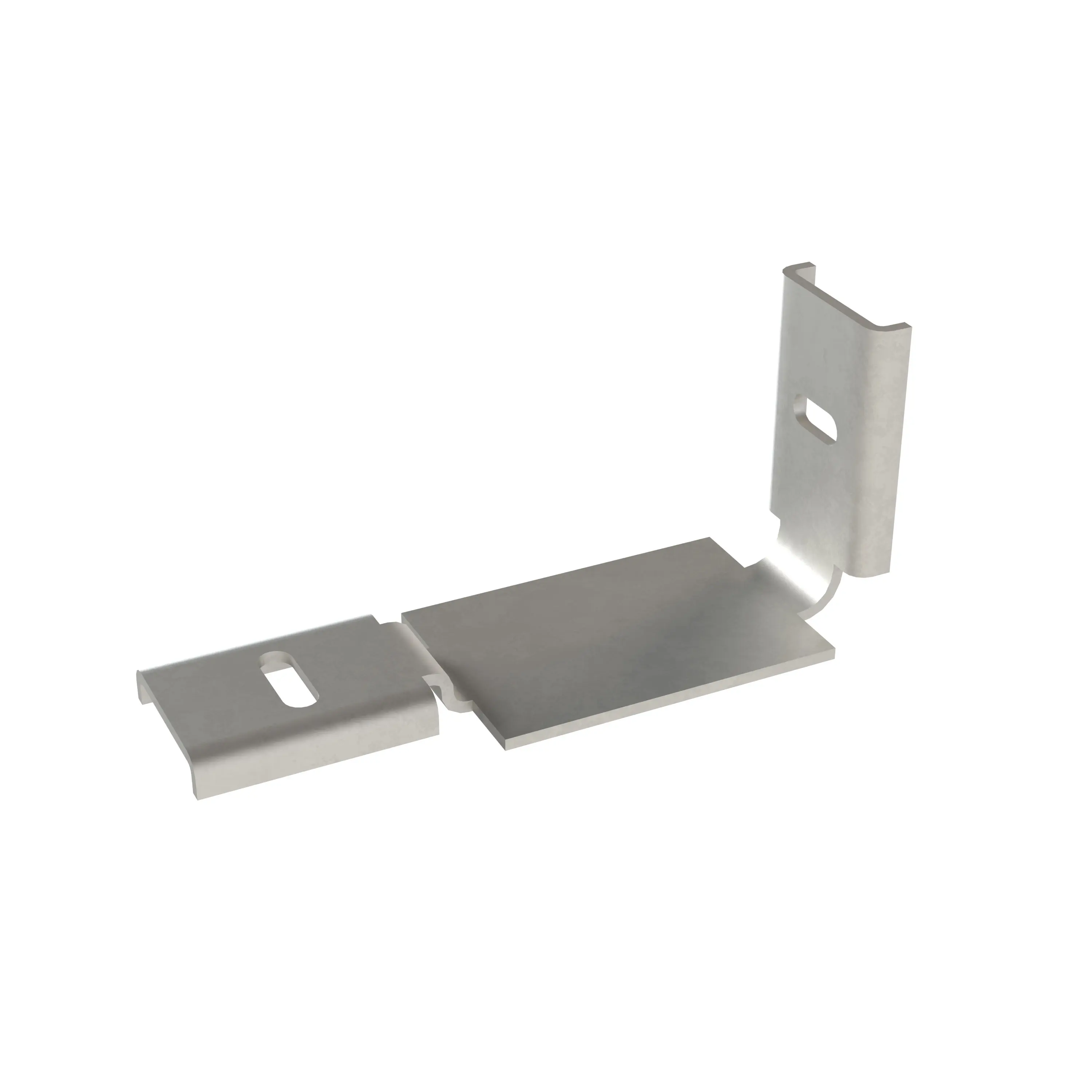 Équerre périphérique aluminium pour fixation structurelle, gamme Structural