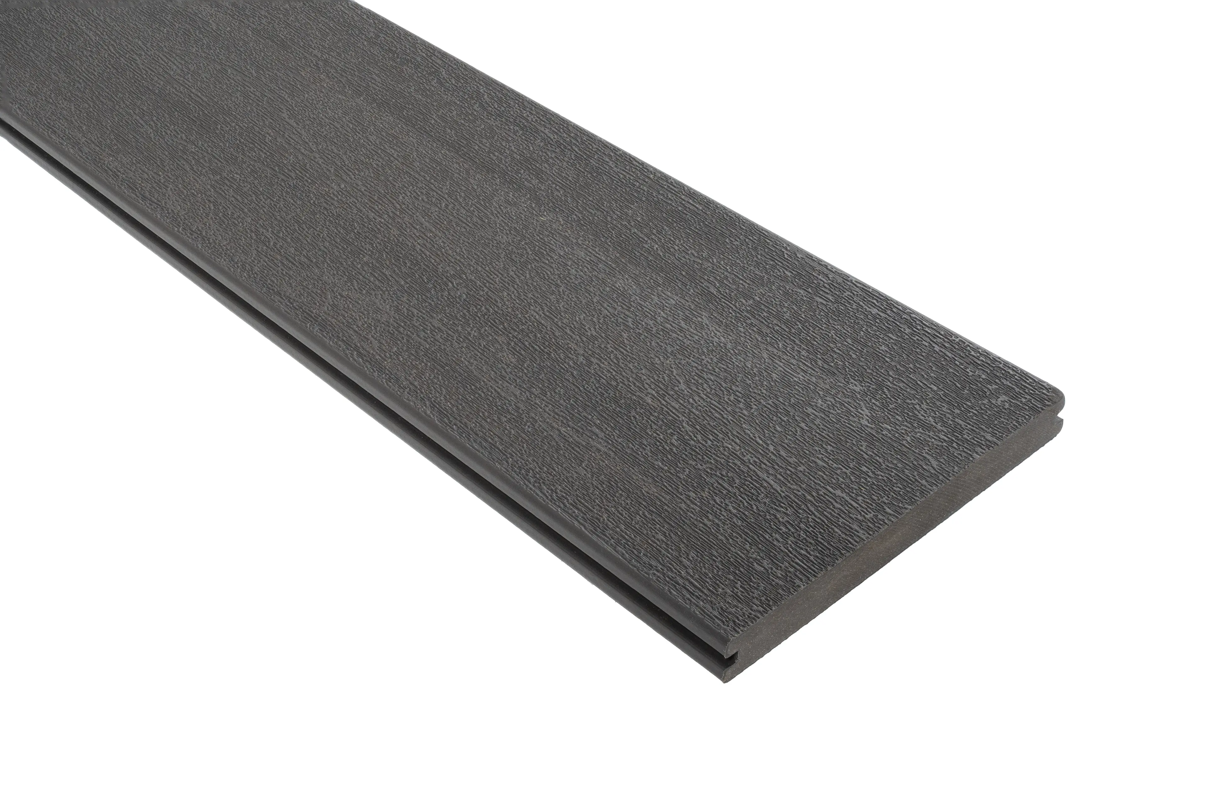 390 cm co-extruded composiet vlonderplank in oceaan grijs